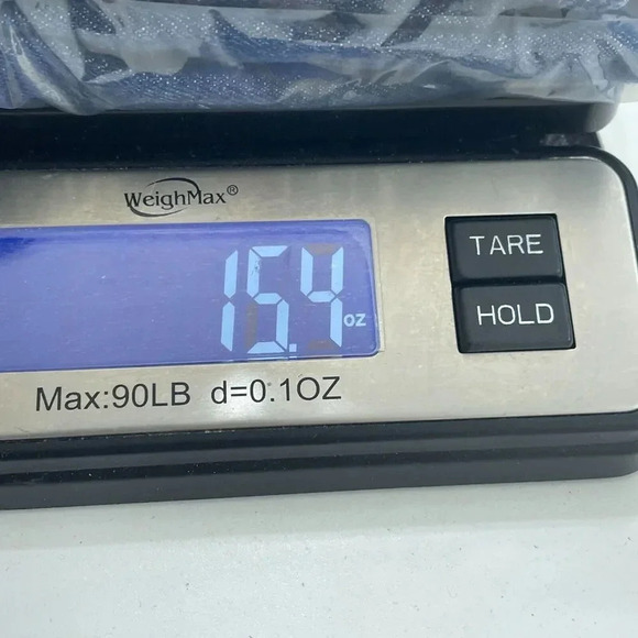 Uniqlo Womens Slim Tapered Jeans 27" Waist 33" Inseam Distressed Blue Denim 3660 - Picture 10 of 10